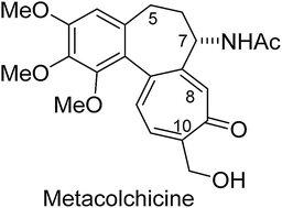 Graphical abstract: Comment on Enantioselective total synthesis of (−)-colchicine, (+)-demecolcinone and metacolchicine: determination of the absolute configurations of the latter two alkaloids by B. Chen, X. Liu, Y.-J. Hu, D.-M. Zhang, L. Deng, J. Lu, L. Min, W.-C. Ye and C.-C. Li, Chem. Sci., 2017, 8, 4961–4966