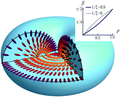 Graphical abstract: Curved boundaries and chiral instabilities – two sources of twist in homeotropic nematic tori