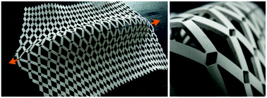 Graphical abstract: Shape-morphing architected sheets with non-periodic cut patterns