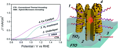 Graphical abstract: A multitude of modifications strategy of ZnFe2O4 nanorod photoanodes for enhanced photoelectrochemical water splitting activity