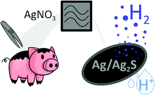 Graphical abstract: Microwave-assisted preparation of Ag/Ag2S carbon hybrid structures from pig bristles as efficient HER catalysts