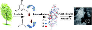 Graphical abstract: Synthesis of N-doped carbon nanosheets with controllable porosity derived from bio-oil for high-performance supercapacitors