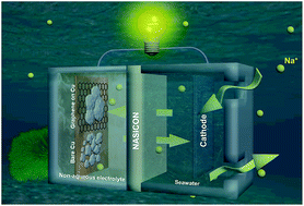 Graphical abstract: Reliable seawater battery anode: controlled sodium nucleation via deactivation of the current collector surface