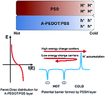 Graphical abstract: Significant enhancement in the Seebeck coefficient and power factor of thermoelectric polymers by the Soret effect of polyelectrolytes