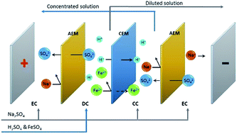 Graphical abstract: Comb-shaped sulfonated poly(ether ether ketone) as a cation exchange membrane for electrodialysis in acid recovery