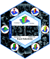 Graphical abstract: New understanding of crystal control and facet selectivity of titanium dioxide ruling photocatalytic performance