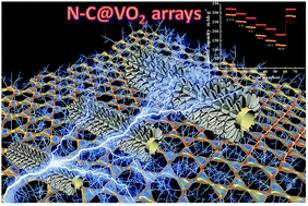 Graphical abstract: Self-supported VO2 arrays decorated with N-doped carbon as an advanced cathode for lithium-ion storage