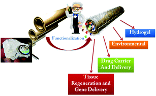 Graphical abstract: Chemical modification of halloysite nanotubes for controlled loading and release