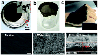 Graphical abstract: Scalable fabrication of free-standing, stretchable CNT/TPE ultrathin composite films for skin adhesive epidermal electronics