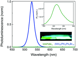 Graphical abstract: Photophysics behind highly luminescent two-dimensional hybrid perovskite (CH3(CH2)2NH3)2(CH3NH3)2Pb3Br10 thin films