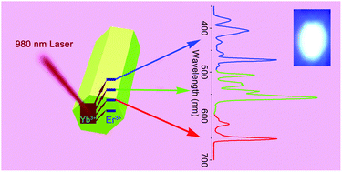 Graphical abstract: Exploiting the silent upconversion emissions from a single β-NaYF4:Yb/Er microcrystal via saturated excitation