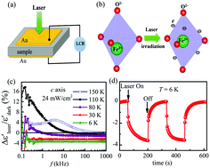 Graphical abstract: Negative and positive photodielectric effects in quantum paraelectric BaFe12O19 single crystals