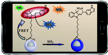 Graphical abstract: Surface lanthanide activator doping for constructing highly efficient energy transfer-based nanoprobes for the on-site monitoring of atmospheric sulfur dioxide