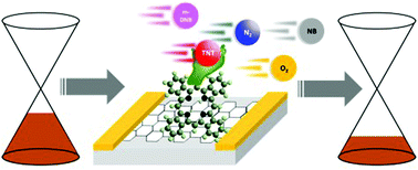 Graphical abstract: Ultra-sensitive gas phase detection of 2,4,6-trinitrotoluene by non-covalently functionalized graphene field effect transistors