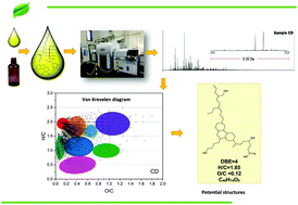 Graphical abstract: The fingerprint of essential bio-oils by Fourier transform ion cyclotron resonance mass spectrometry