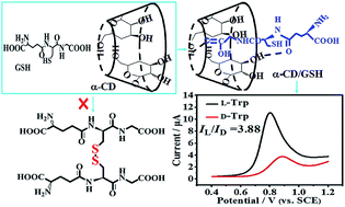 Graphical abstract: Smart construction of an efficient enantioselective sensing device based on bioactive tripeptide