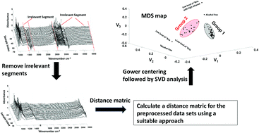 Graphical abstract: Multidimensional scaling assisted Fourier-transform infrared spectroscopic analysis of fruit wine samples: introducing a novel analytical approach