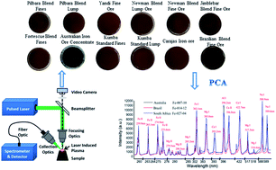 Graphical abstract: Classification and identification of brands of iron ores using laser-induced breakdown spectroscopy combined with principal component analysis and artificial neural networks