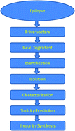 Graphical abstract: Identification, isolation, structural characterisation, synthesis and in silico toxicity prediction of the alkaline hydrolytic degradation product of brivaracetam by using LC-PDA, preparative HPLC, LC/HESI/LTQ, FTIR, and 1H NMR