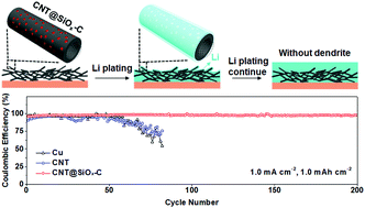 Graphical abstract: 3D porous carbon networks with highly dispersed SiOx by molecular-scale engineering toward stable lithium metal anodes