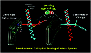 Graphical abstract: Spiro[pyrrol-benzopyran]-based probe with high asymmetry for chiroptical sensing via circular dichroism