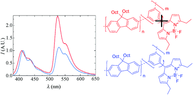 Graphical abstract: Rigidochromic conjugated polymers carrying main-chain molecular rotors