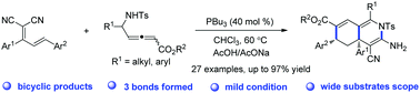 Graphical abstract: Facile access to highly functionalized hydroisoquinoline derivatives via phosphine-catalyzed sequential [3+3]/[3+3] annulation