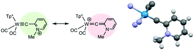 Graphical abstract: Synthesis of pyridyl carbyne complexes and their conversion to N-heterocyclic vinylidenes