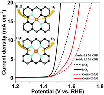 Graphical abstract: Atomic cobalt catalysts for the oxygen evolution reaction