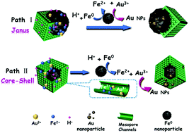 Graphical abstract: Site-selective exposure of iron nanoparticles to achieve rapid interface enrichment for heavy metals