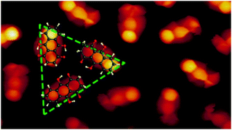 Graphical abstract: Keto–enol tautomerization drives the self-assembly of leucoquinizarin on Au(111)