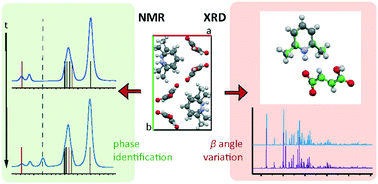 Graphical abstract: An XRD and NMR crystallographic investigation of the structure of 2,6-lutidinium hydrogen fumarate