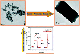 Graphical abstract: Imperfect oriented attachment of lanthanum hydroxide nanoparticles