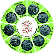 Graphical abstract: Characteristics and performance of rutile/anatase/brookite TiO2 and TiO2–Ti2O3(H2O)2(C2O4)·H2O multiphase mixed crystal for the catalytic degradation of emerging contaminants