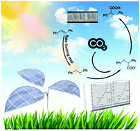 Graphical abstract: Understanding photoelectrochemical kinetics in a model CO2 fixation reaction