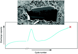 Graphical abstract: Mechanistic insights into the phenomena of increasing capacity with cycle number: using pulsed-laser deposited MoO2 thin film electrodes