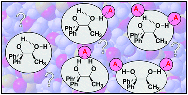 Graphical abstract: How many solvent molecules are required to solvate chiral 1,2-diols with hydrogen bonding solvents? A VCD spectroscopic study