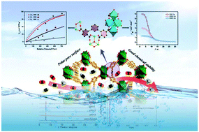 Graphical abstract: Highly selective C2H2 and CO2 capture and magnetic properties of a robust Co-chain based metal–organic framework