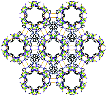 Graphical abstract: A 3D [WS4Cu4]2+ cluster-based material with high iodine uptake capability