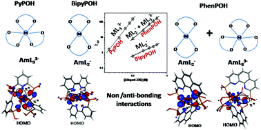 Graphical abstract: Unfolding the complexation and extraction of Am3+ and Eu3+ using N-heterocyclic aromatic diphosphonic acids: a combined experimental and DFT study