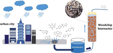 Graphical abstract: Pharmaceutical and anticorrosive substance removal by woodchip column reactor: removal process and effects of operational parameters