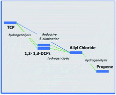 Graphical abstract: Reduction of 1,2,3-trichloropropane (TCP): pathways and mechanisms from computational chemistry calculations