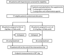 Graphical abstract: Lowering effects of fish oil supplementation on proinflammatory markers in hypertension: results from a randomized controlled trial