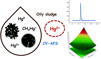 Graphical abstract: Multivariate assessment of extraction conditions for the fractionation analysis of mercury in oily sludge samples using cold vapor atomic fluorescence spectrometry