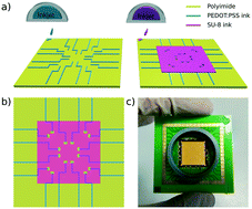 Graphical abstract: Inkjet-printed PEDOT:PSS multi-electrode arrays for low-cost in vitro electrophysiology