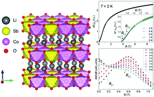 Graphical abstract: Synthesis, structure and magnetic properties of honeycomb-layered Li3Co2SbO6 with new data on its sodium precursor, Na3Co2SbO6