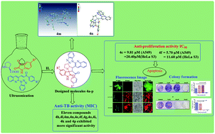 Graphical abstract: The design and green synthesis of novel benzotriazoloquinolinyl spirooxindolopyrrolizidines: antimycobacterial and antiproliferative studies