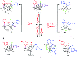 Graphical abstract: Activation reactions of 2-pyridyl and 2-pyrimidinyl alkynes with Ru3(CO)12