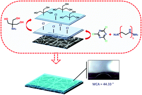 Graphical abstract: Tris(hydroxymethyl)aminomethane-grafted polyamine nanofiltration membrane: enhanced antifouling and pH resistant properties