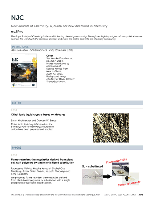 Contents List New Journal Of Chemistry Rsc Publishing